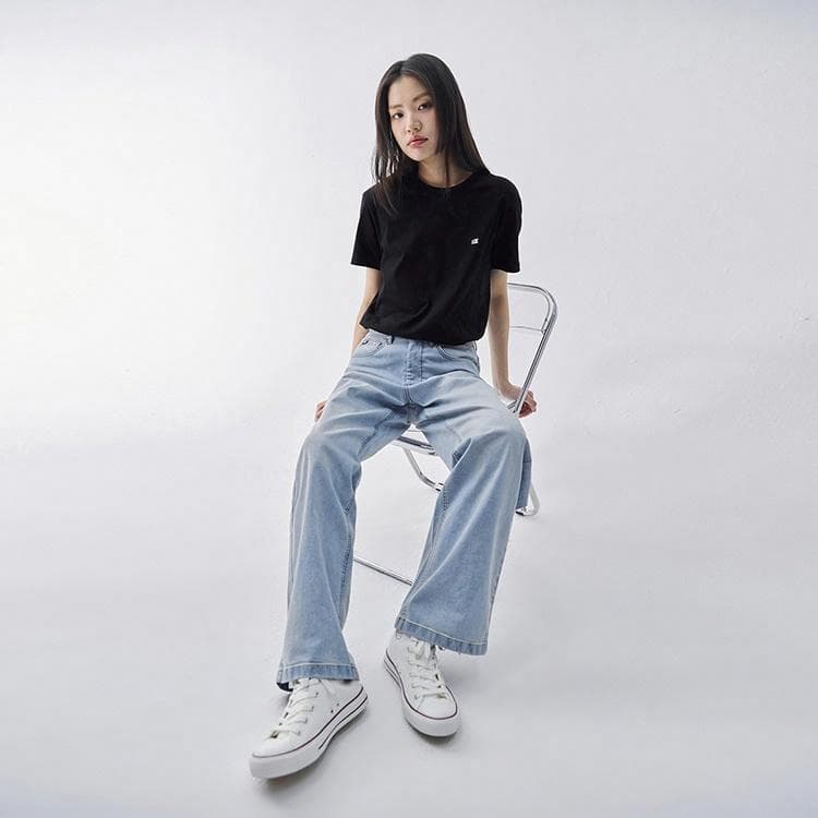 Футболка Lee Xline Logo Print Tee Black - изображение 6