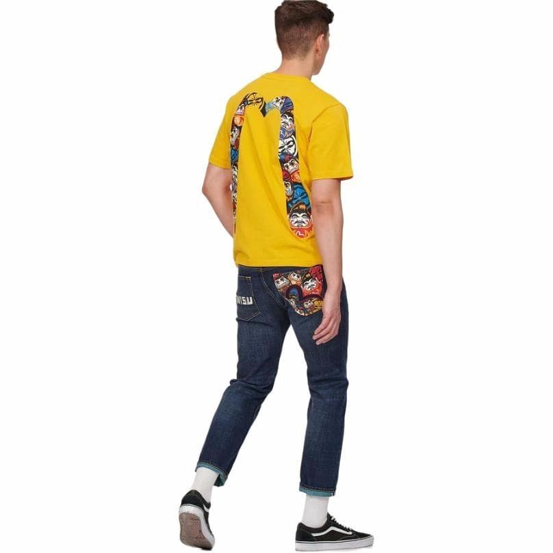 Штаны EVISU Logo Straight Jeans — фото 4