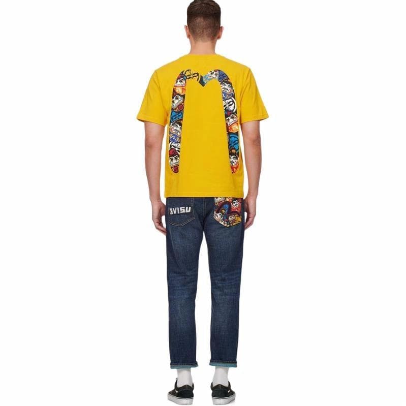 Штаны EVISU Logo Straight Jeans — фото 3