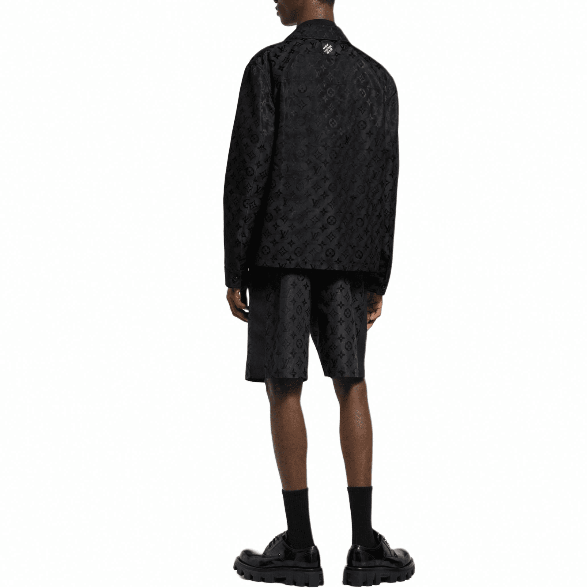Шорты Louis Vuitton SS25 Black Shorts - изображение 5