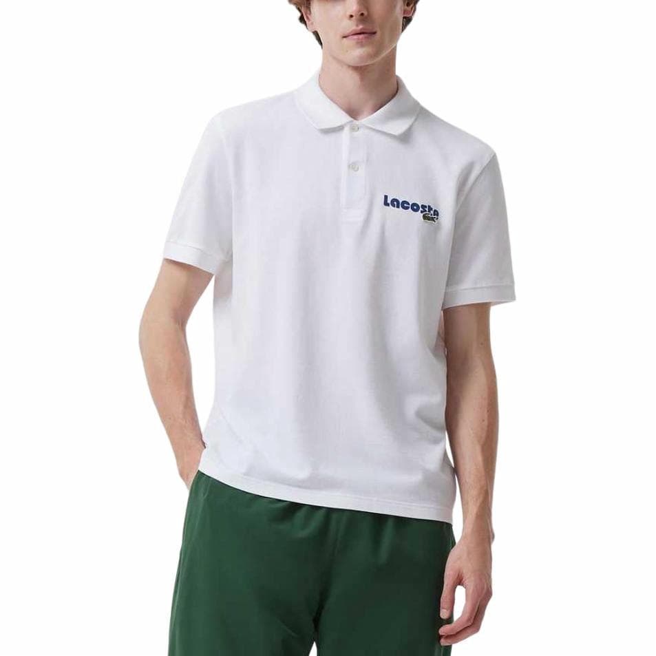 Поло Lacoste Polo Shirt White - изображение 3