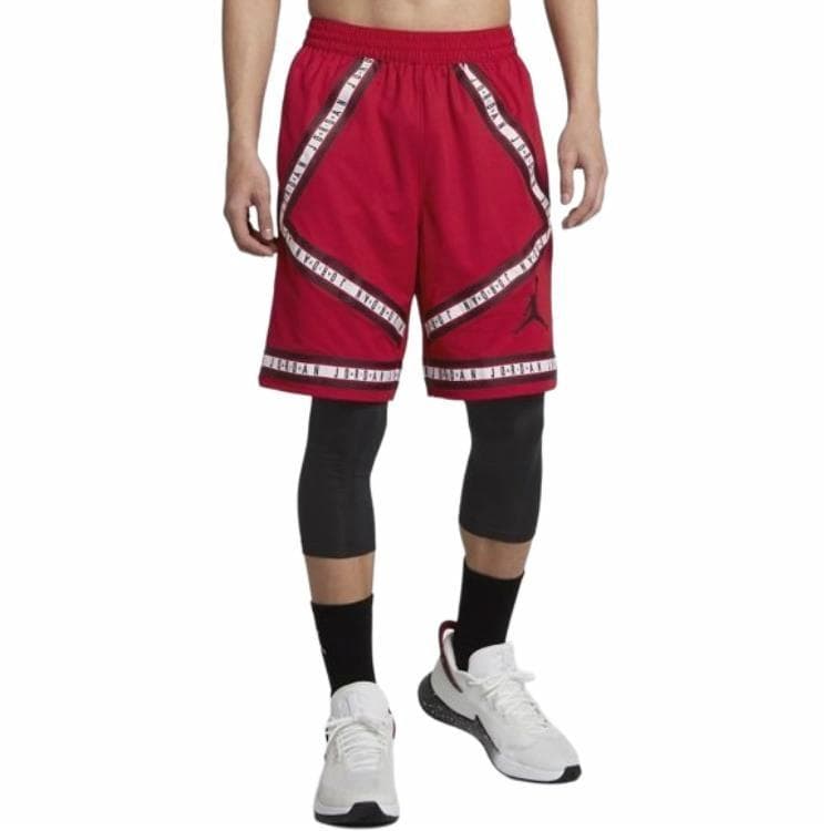 Баскетбольные шорты Air Jordan DRI-FIT Red Shorts - изображение 3
