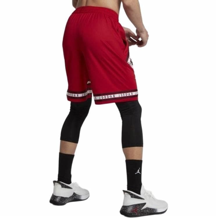 Баскетбольные шорты Air Jordan DRI-FIT Red Shorts - изображение 4