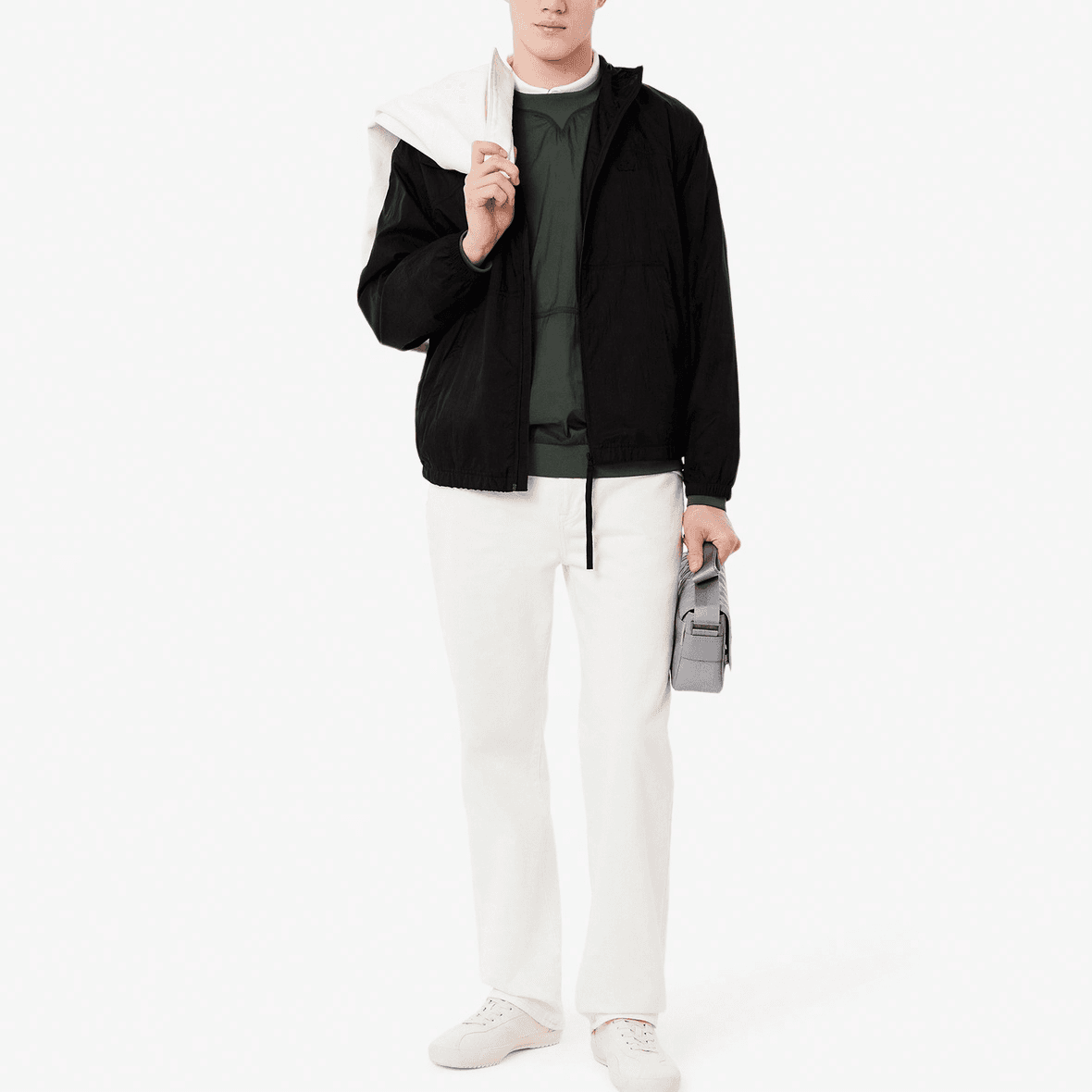 Куртка Lacoste SS25 Black — фото 6
