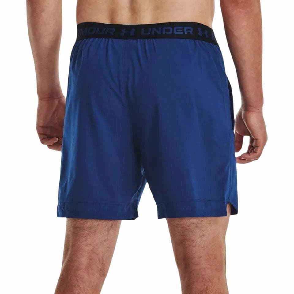 Тренировочные штаны Under Armour Solid Waistband Shorts Blue - изображение 3
