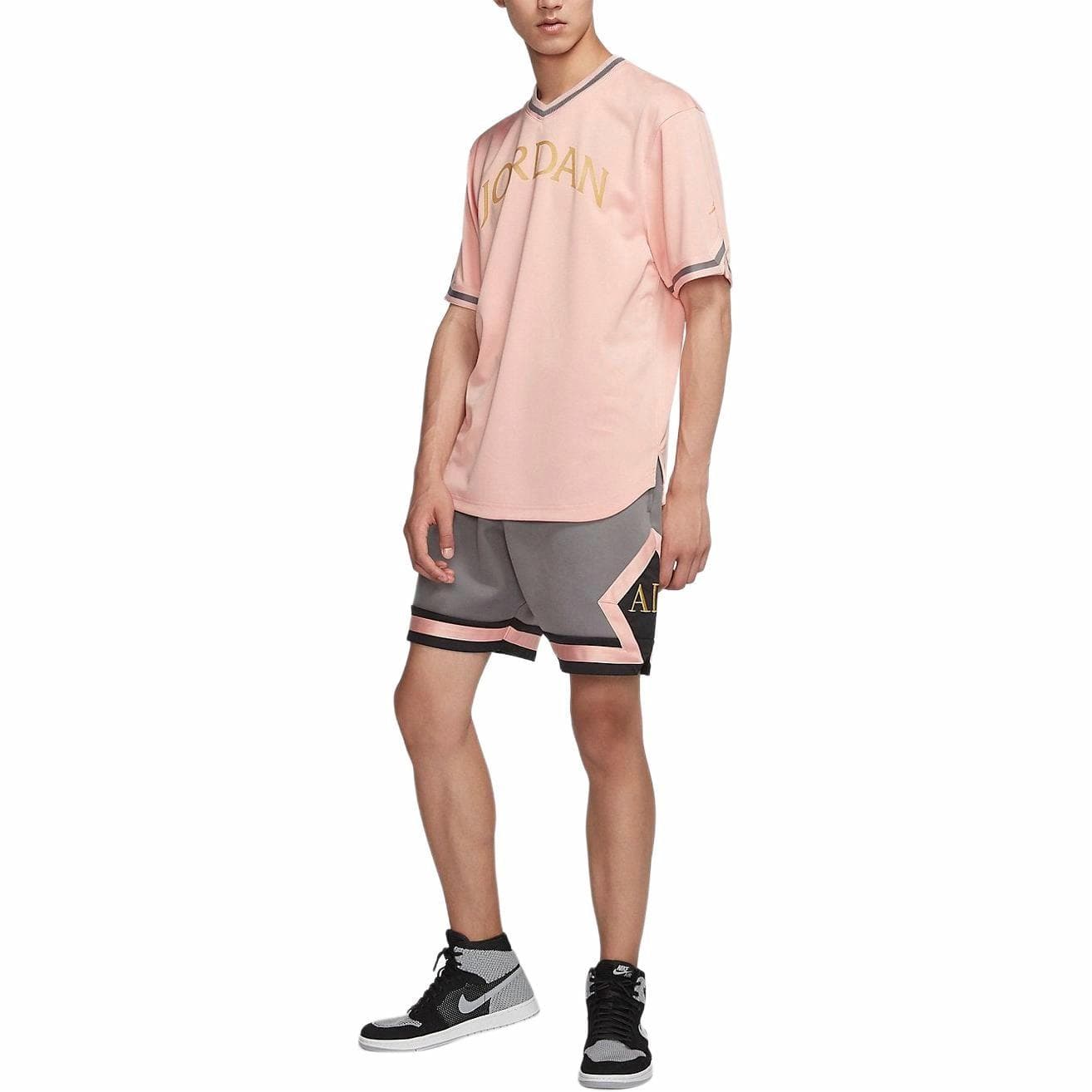 Тренировочные штаны Jordan Shorts Grey - изображение 4