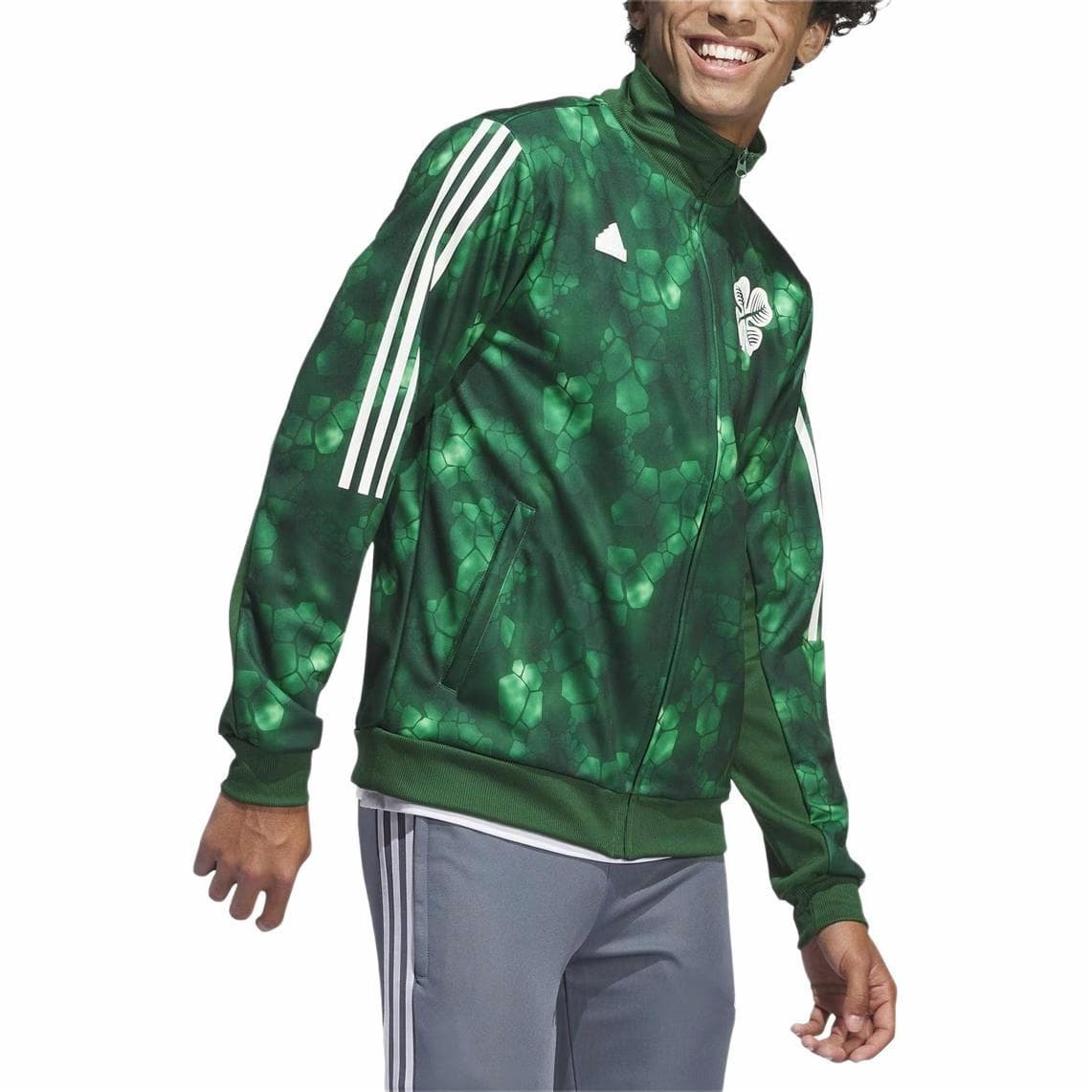 Куртка adidas Celtic FCTrack 2324 Lifestyler logo - изображение 4