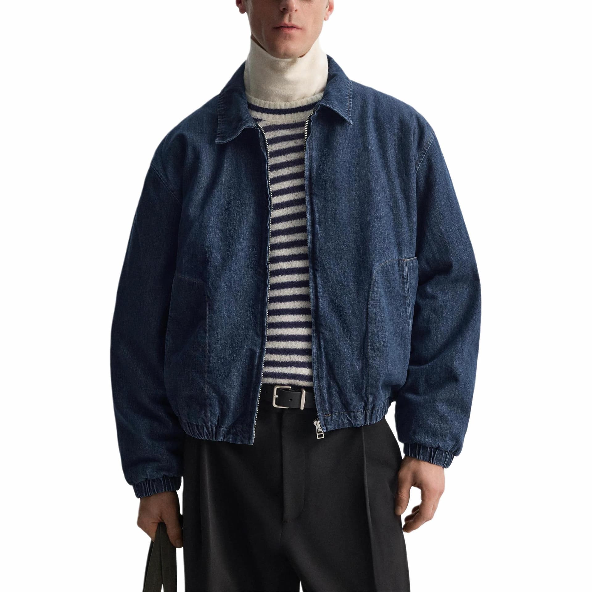 Джинсовая куртка ZARA Denim Jacket - изображение 7