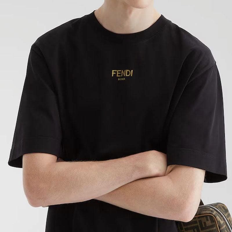 Футболка FENDI FW24 LogoT — фото 4