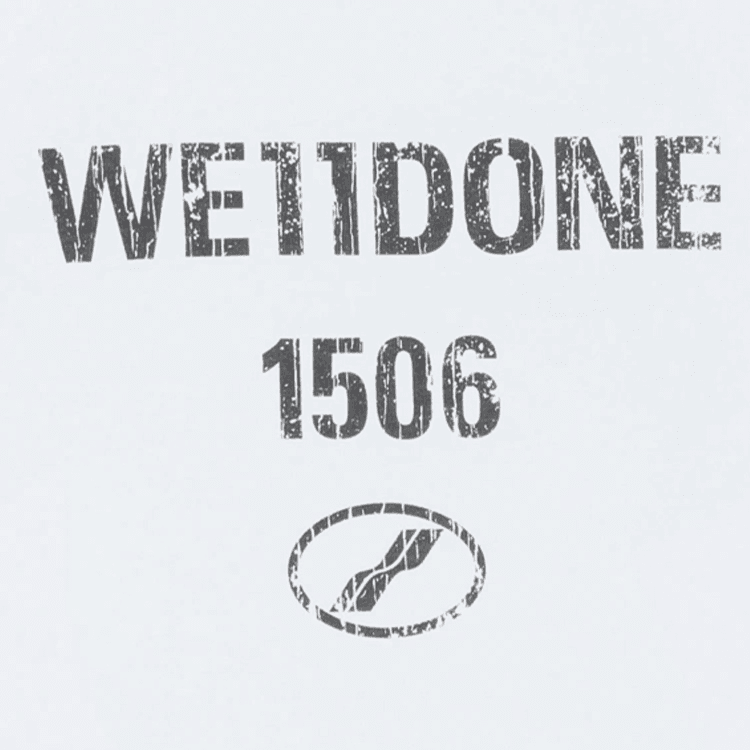 Футболка WE11DONE LOGOT - изображение 3