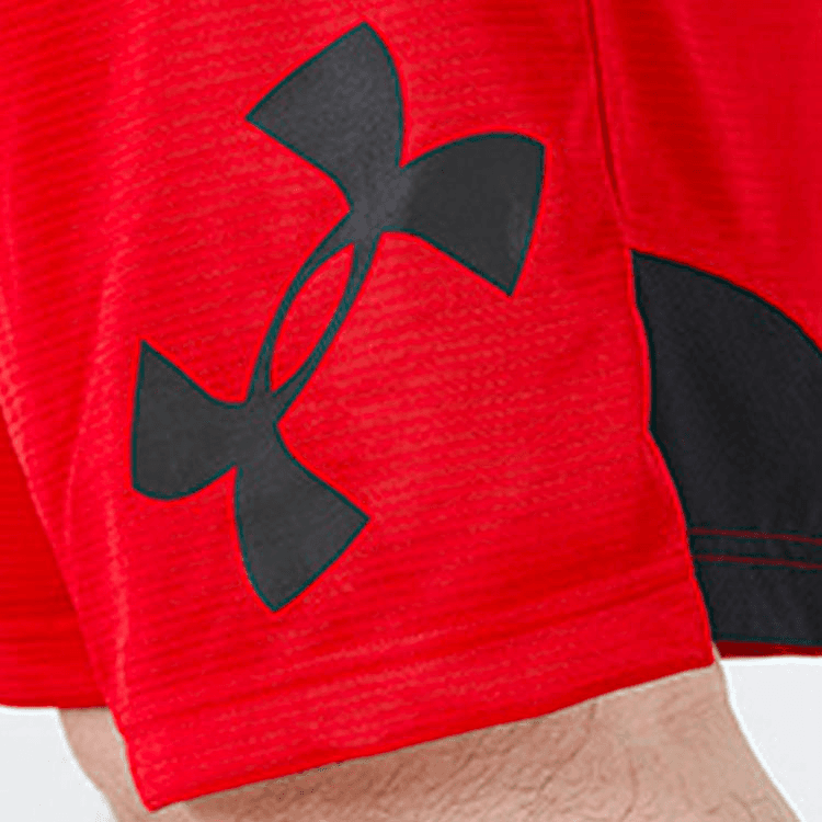 Тренировочные штаны Under Armour Logo Shorts Red - изображение 5