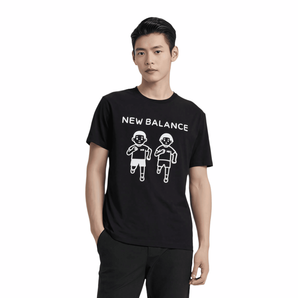 Футболка New Balance x Noritake Graphic Tee Black - изображение 3