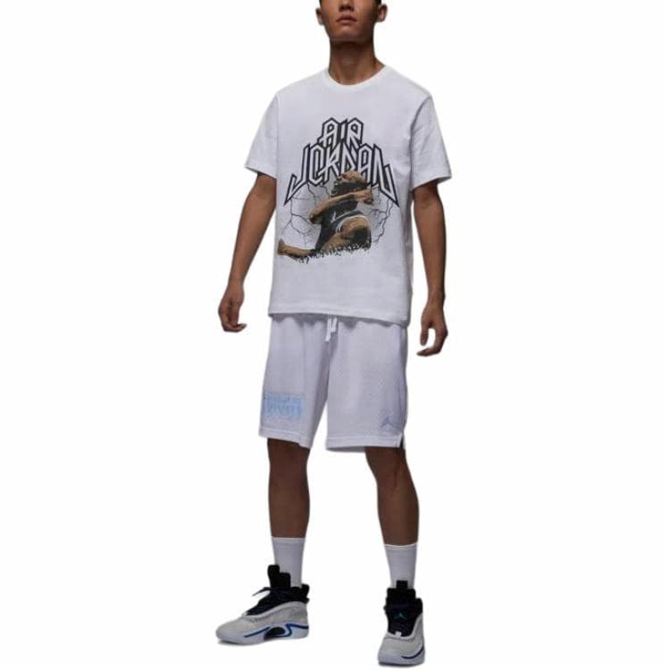 Тренировочные штаны Jordan Shorts White - изображение 3