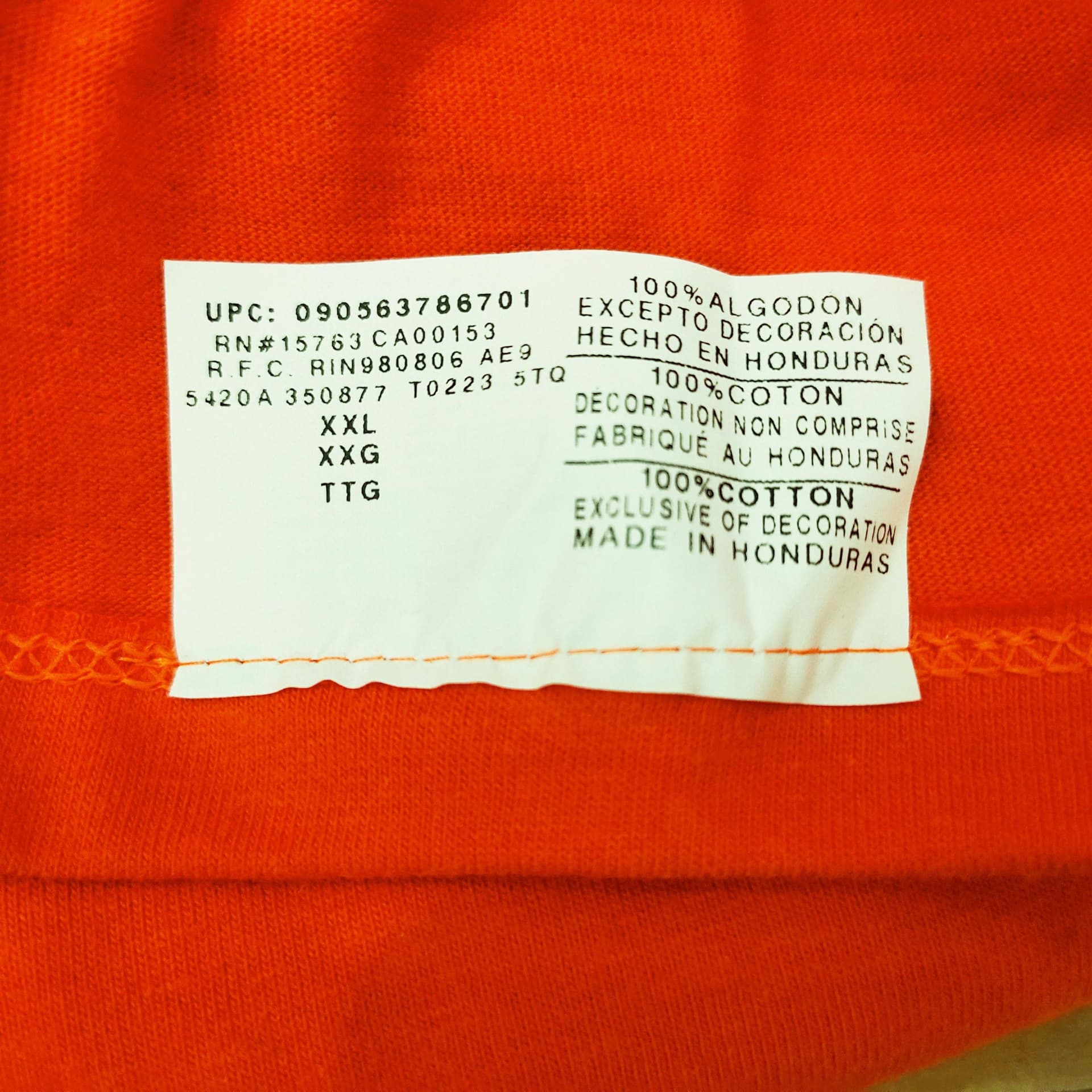 Футболка Champion Basic Tee Orange - изображение 2