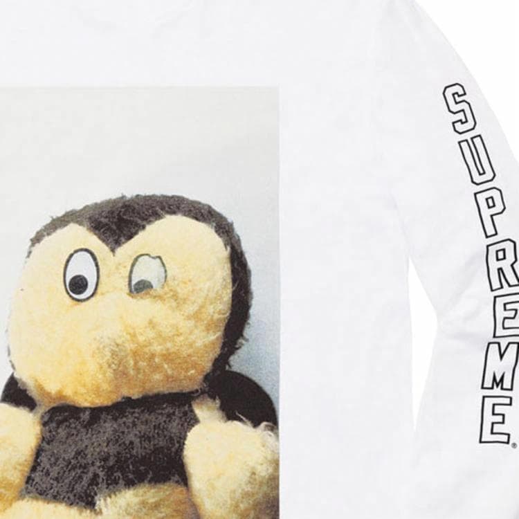 Футболка Supreme FW18 Mike Kelley AhhYouth! L/S Tee White - изображение 3