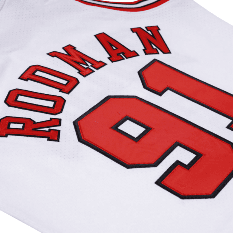 Баскетбольная майка Mitchell & Ness Dennis Rodman 97-98 Chicago Bulls Jersey - изображение 3