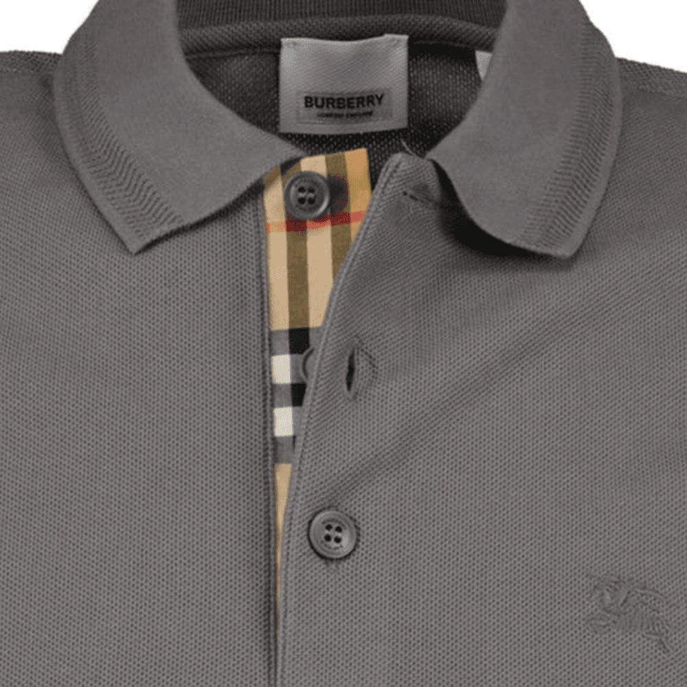Поло Burberry Polo Shirt Grey - изображение 2