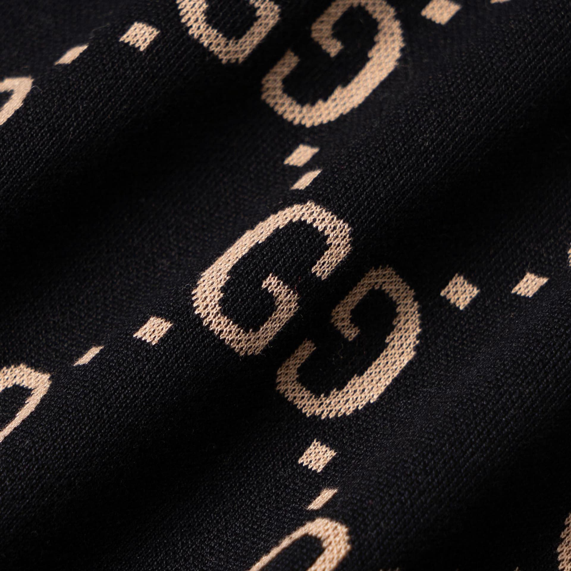 Шорты Gucci Logo Print Shorts Black - изображение 6