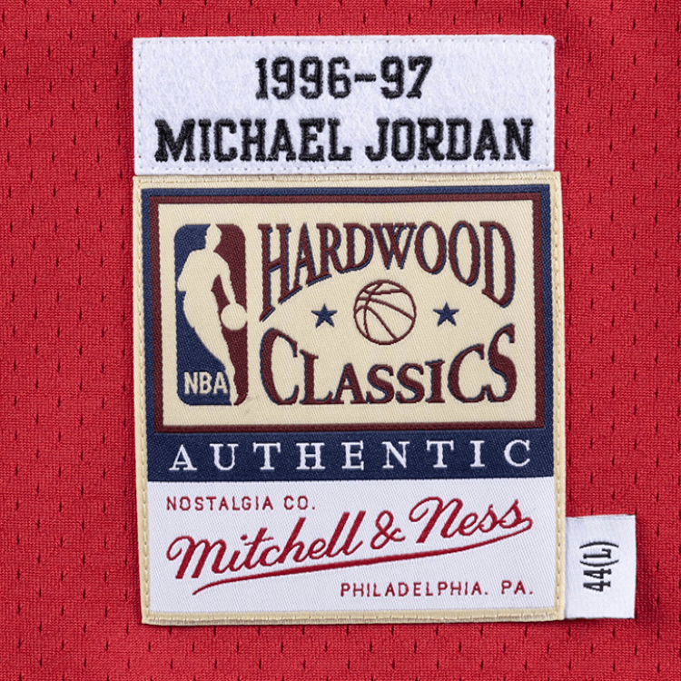 Баскетбольная майка Mitchell Ness NBA AU 1996-97 23 - изображение 3