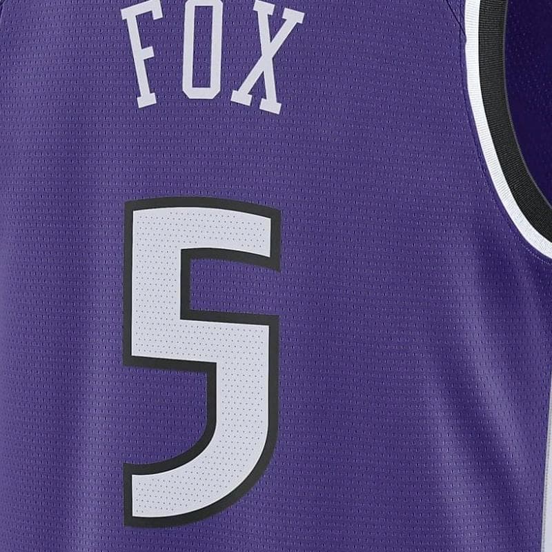 Баскетбольная майка Nike x NBA Dri-Fit Sacramento Kings De'Aaron Fox Hardwood Classics - изображение 4