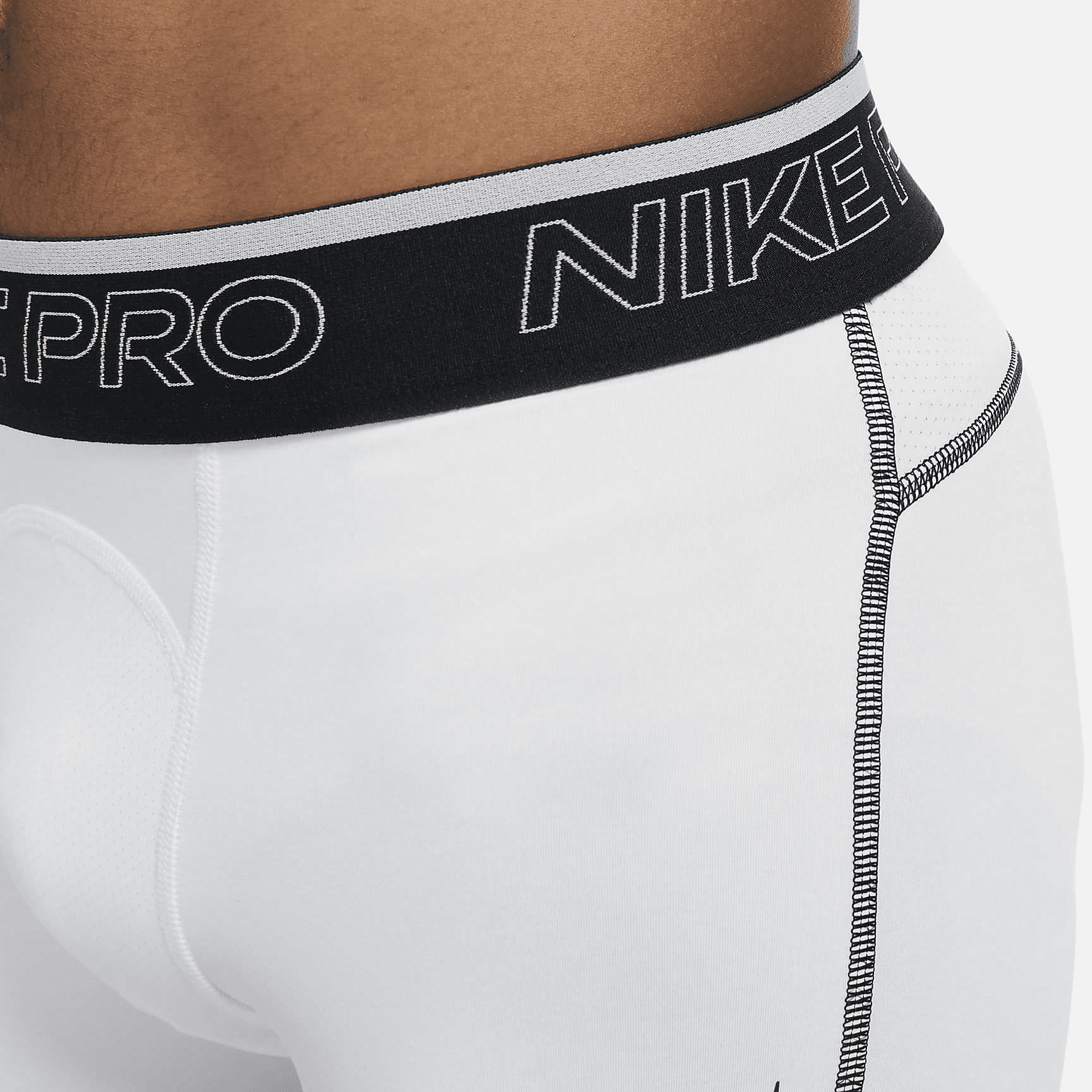 Шорты Nike Pro Dri-FIT Shorts White - изображение 4
