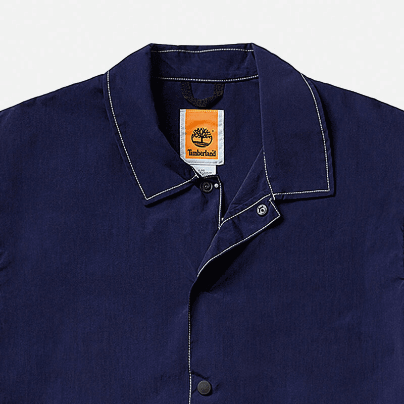 Куртка Timberland Canvas Jacket Navy Blue - изображение 3