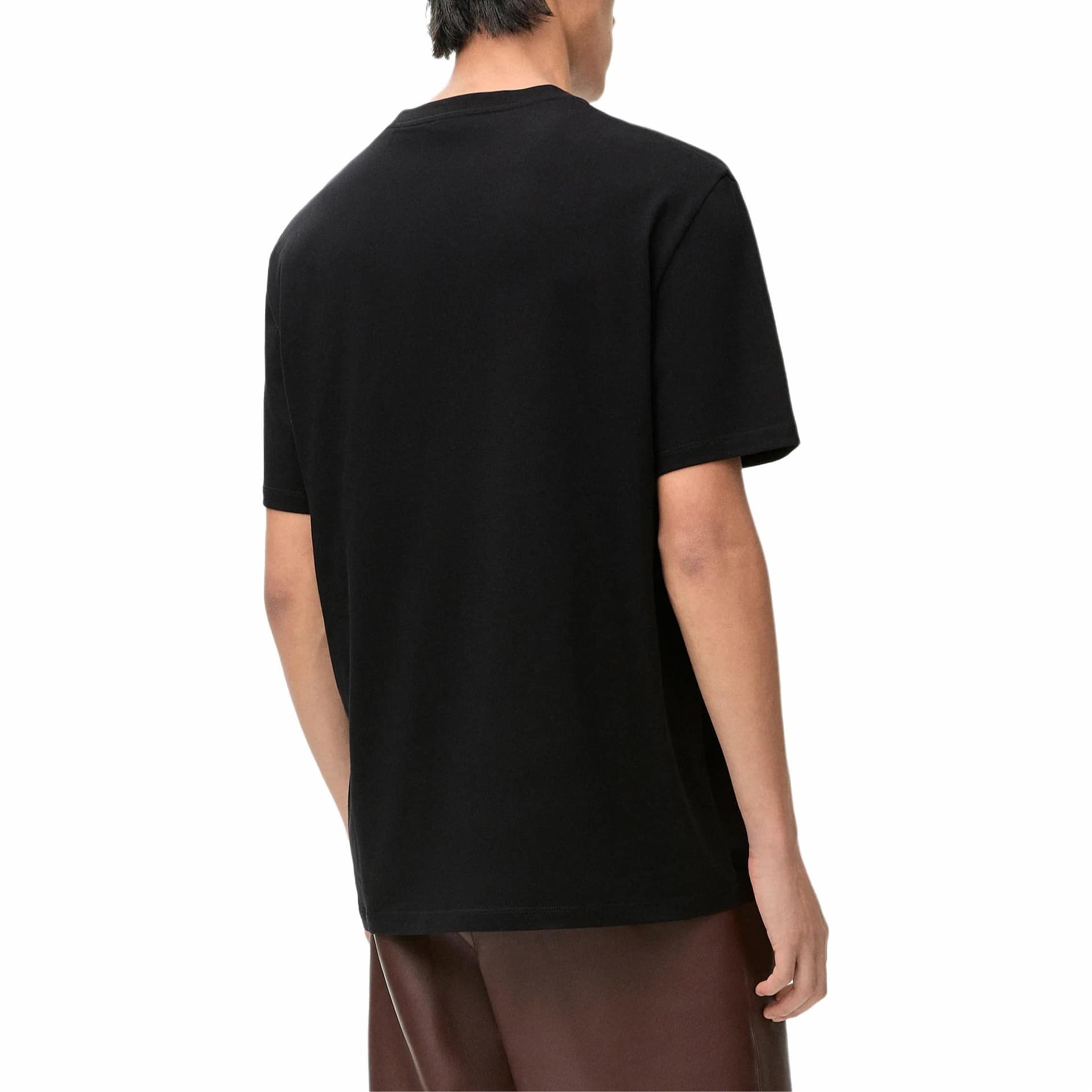 Футболка LOEWE SS24 Logo T-Shirt Black - изображение 4