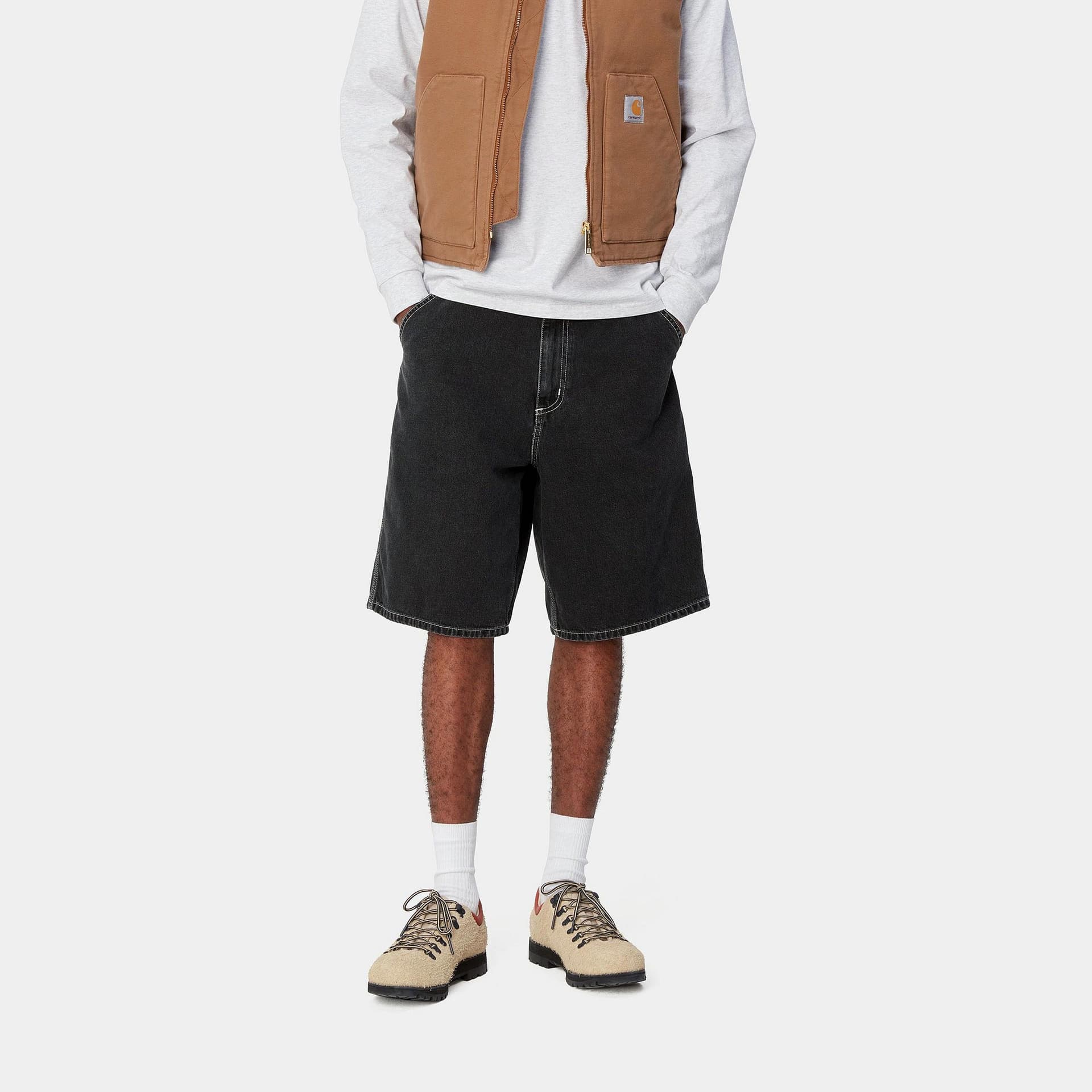 Джинсовые шорты Carhartt WIP SS24 - изображение 3
