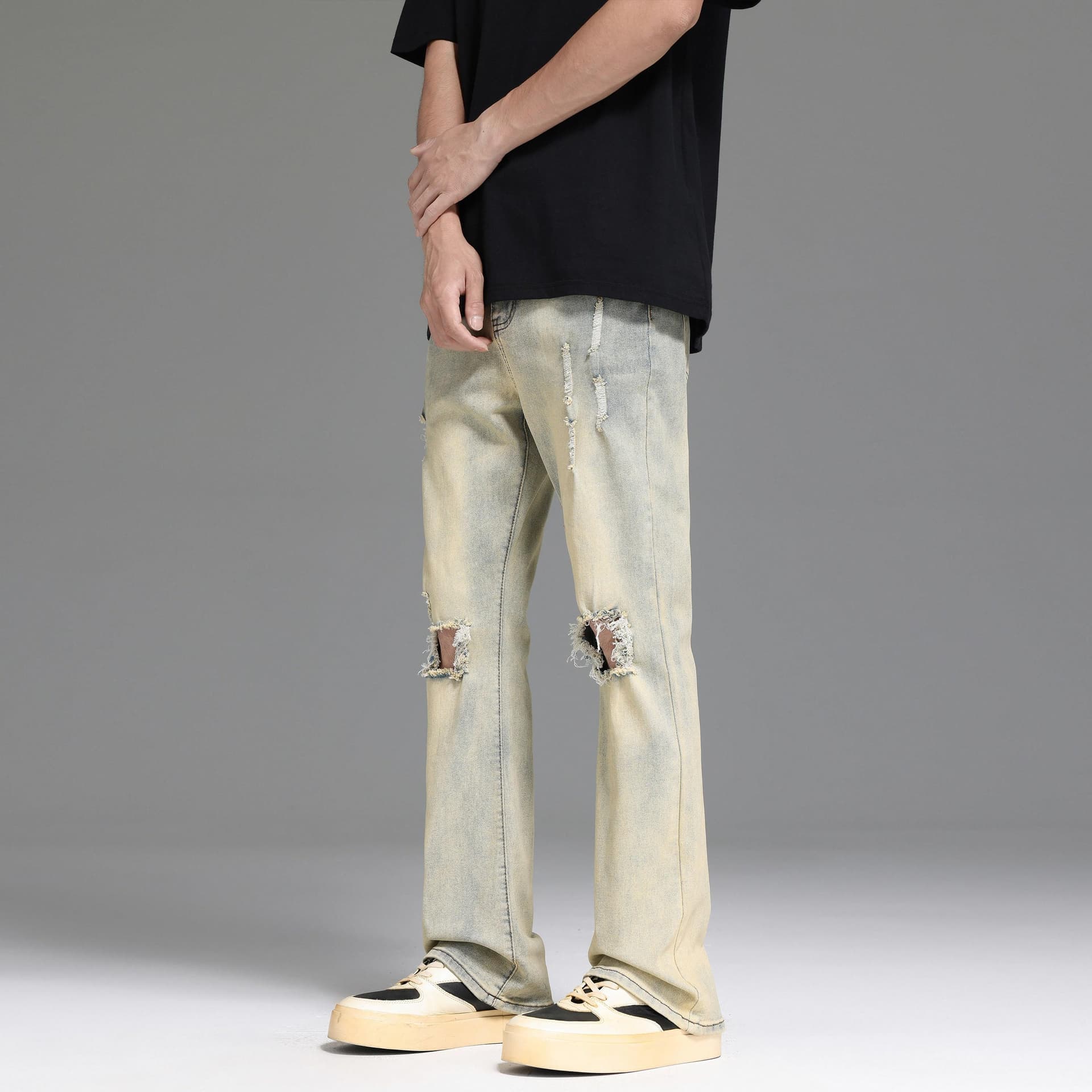 Штаны UNKNOWTAL Vintage Washed Denim Jeans - изображение 5
