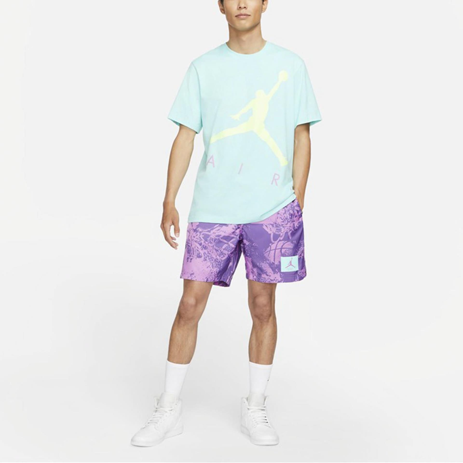 Тренировочные штаны Jordan Flight Shorts Purple - изображение 4