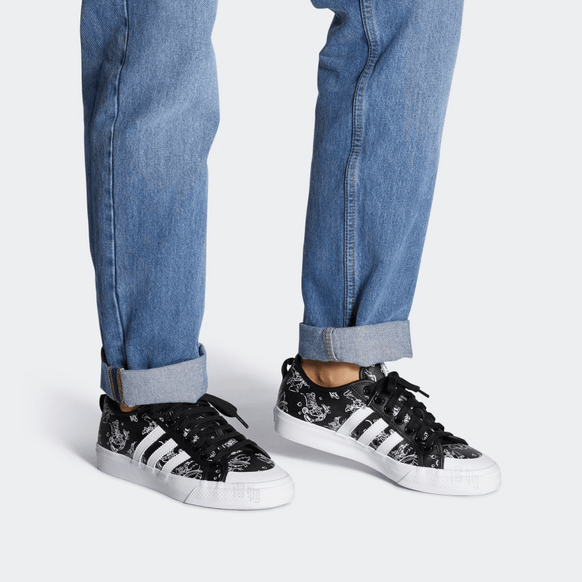 Кроссовки adidas Nizza Sport Goofy Black - изображение 6