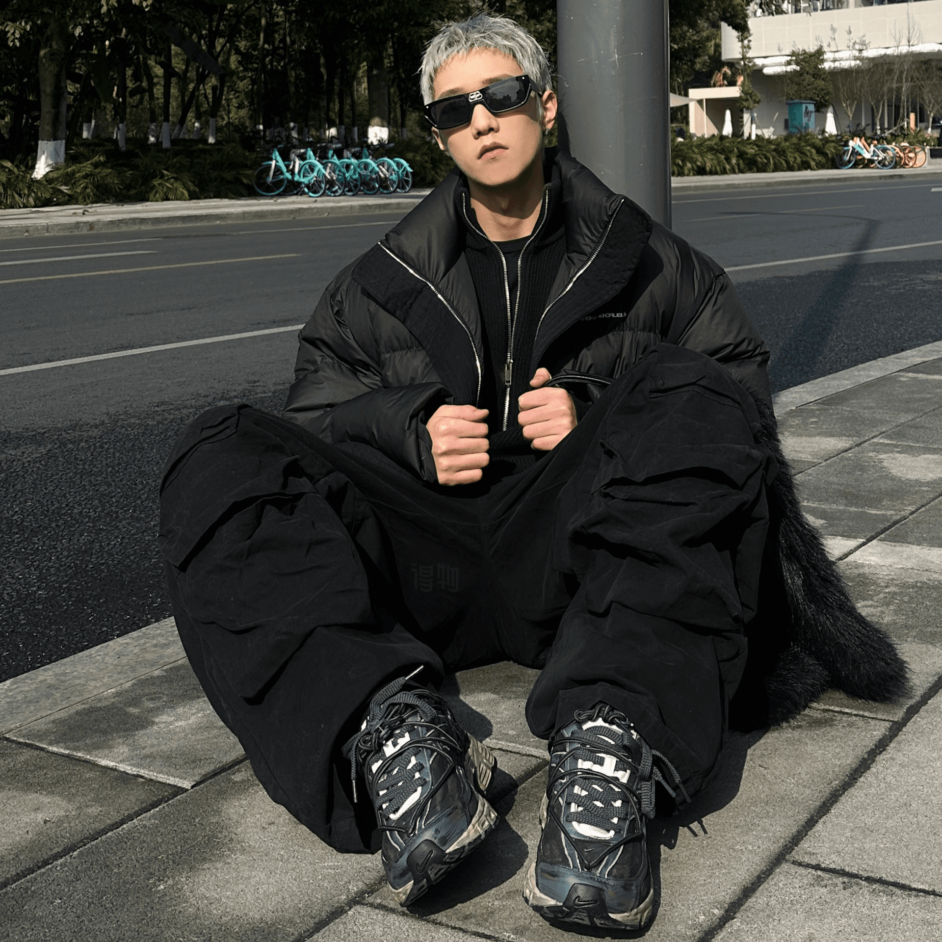 Кроссовки для бега Nike Initiator Black Brown - изображение 8