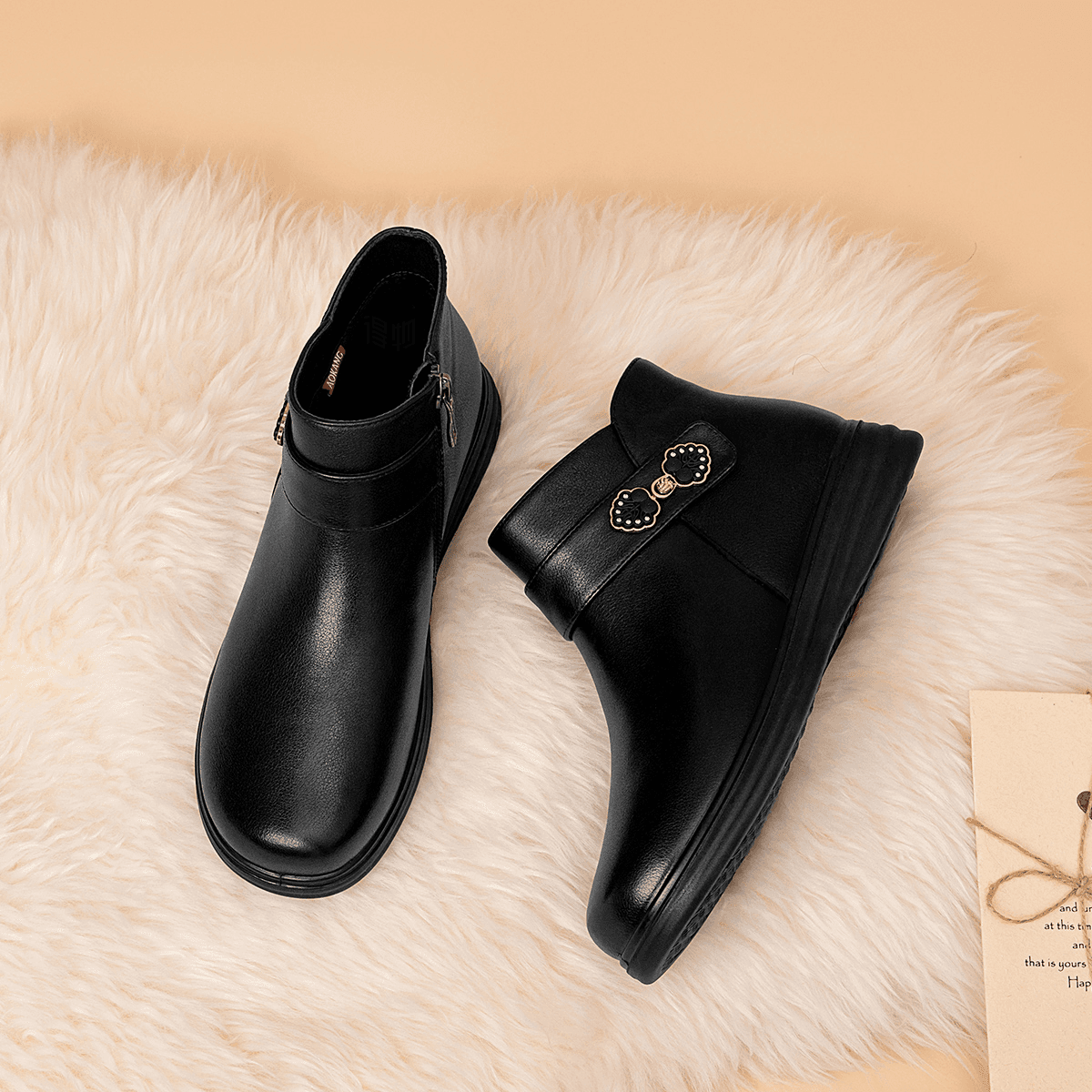 Сапоги AOKANG 3cm - изображение 3