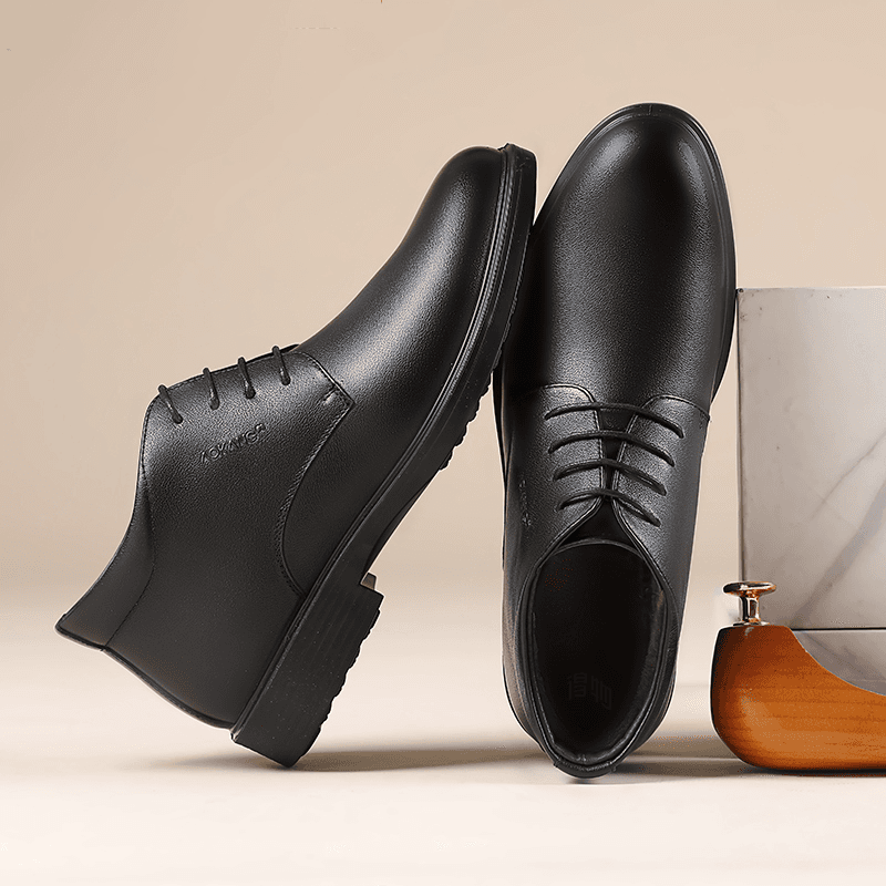Сапоги AOKANG Classic Short Boots Black - изображение 7