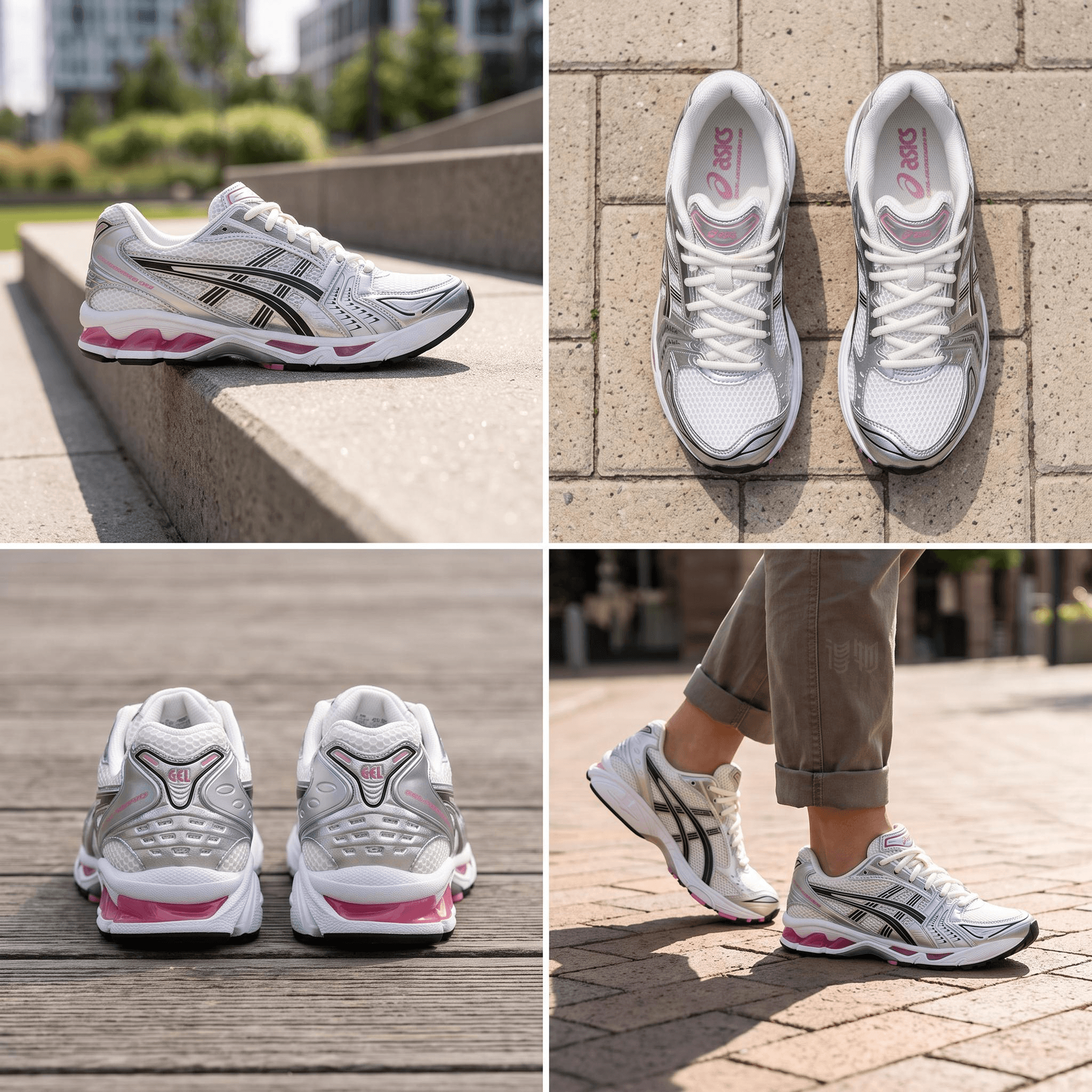 Кроссовки для бега Asics Gel-Kayano 14 Cream Sweet Pink - изображение 2