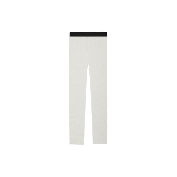 Штаны Fear of God Essentials SS21 Lounge Pant Light Heather Oatmeal Logo - изображение 2
