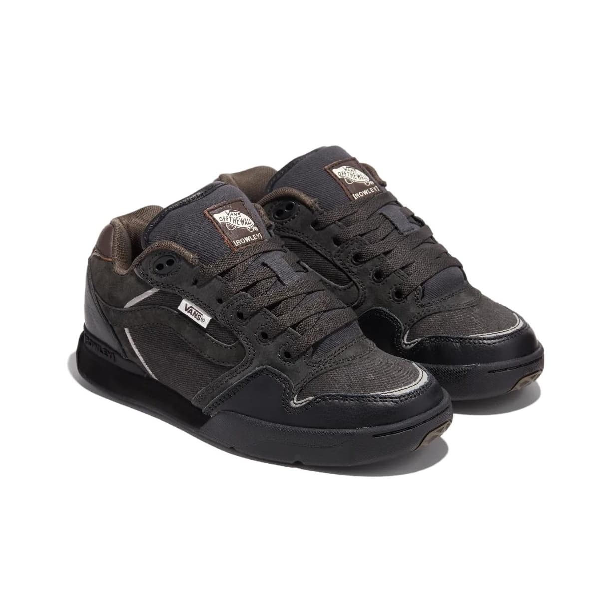 Кроссовки Vans X VAINL ARCHIVE Устойчивая к истиранию Дышащая Низкая Скейтборд Обувь Мужская Черная - изображение 2
