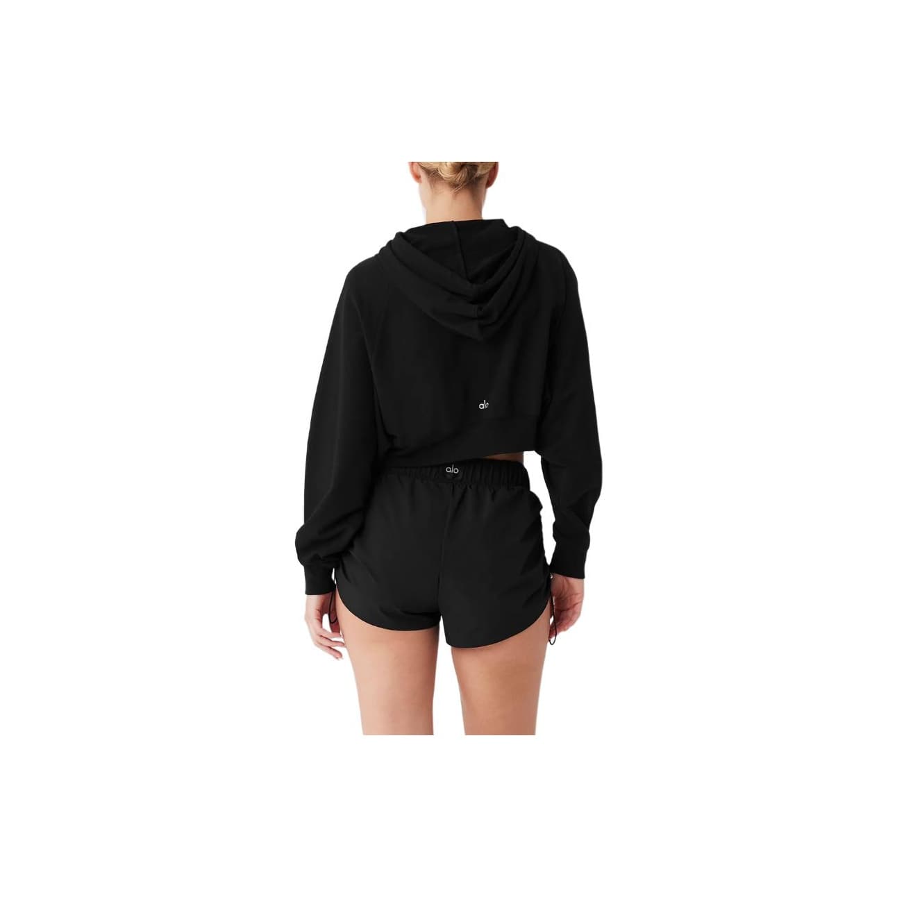 Худи alo yoga Cropped Double Take Hoodie logo - изображение 2