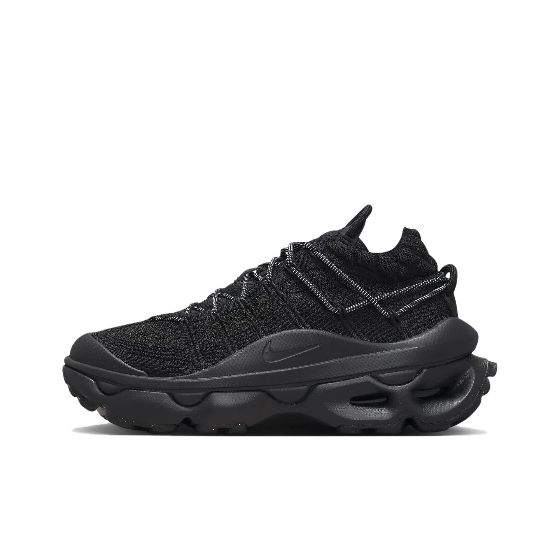 Кроссовки Nike Air MAX flyknit VENTURE Low Топ Уличная обувь Женская Черная - изображение 2