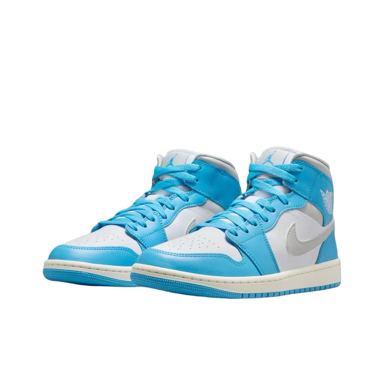 Ретро баскетбольные кроссовки Jordan Air Jordan 1 High Топ Ретро-баскетбольные кроссовки Женские Сине-белый - изображение 3
