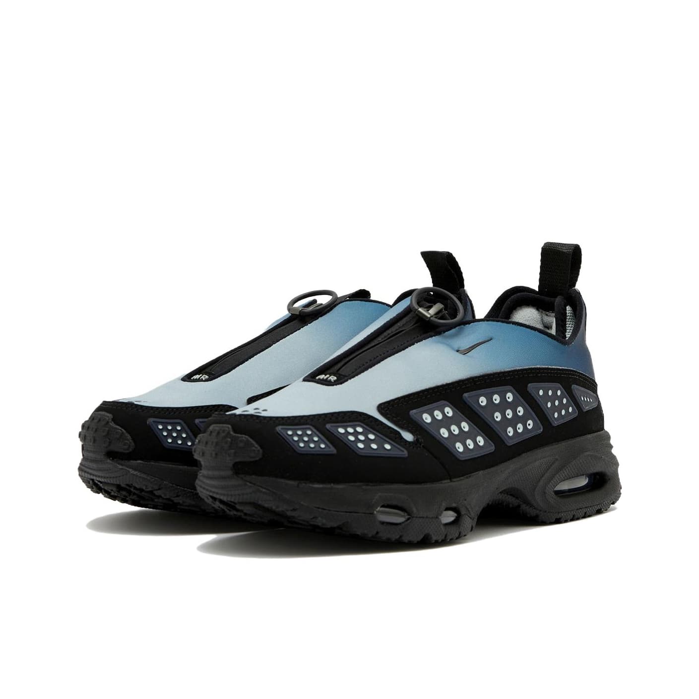 Кроссовки для бега Nike Air Max Sunder Устойчивые к истиранию Низкие Беговые кроссовки Женские Черные Синие - изображение 2