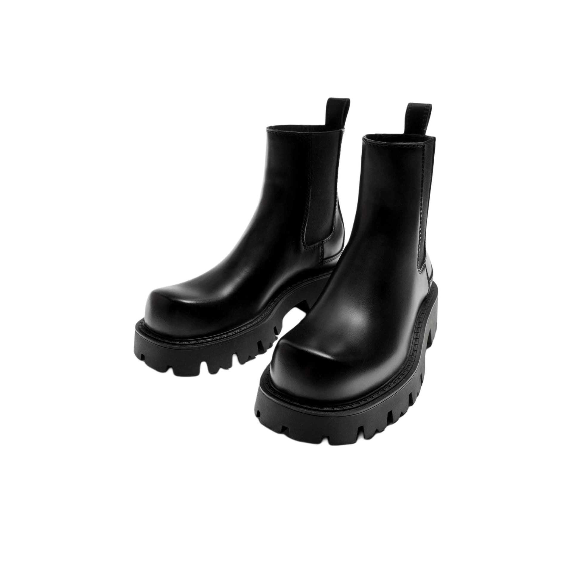 Ботинки челси ZARA Chelsea Boots Black - изображение 3