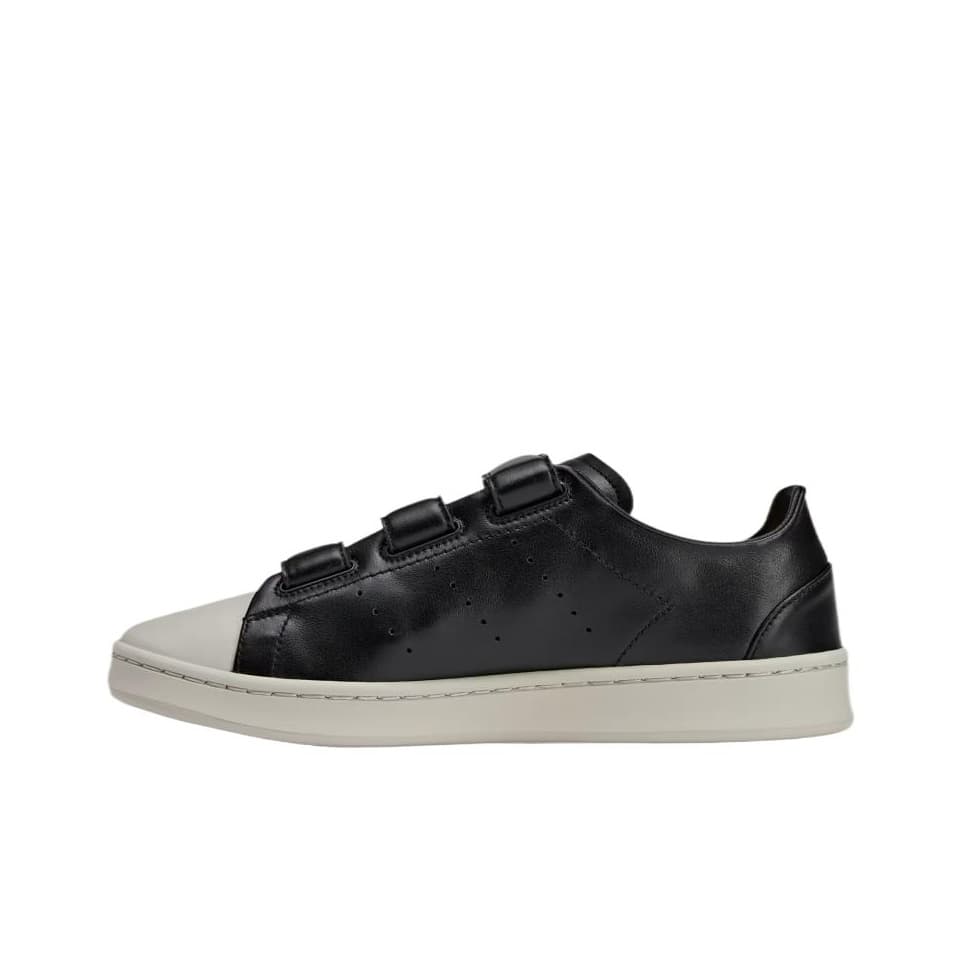 Кроссовки Y-3 PU Stan Smith Hook-And-Loop Унисекс Черный Лоу-топы Повседневный - изображение 1