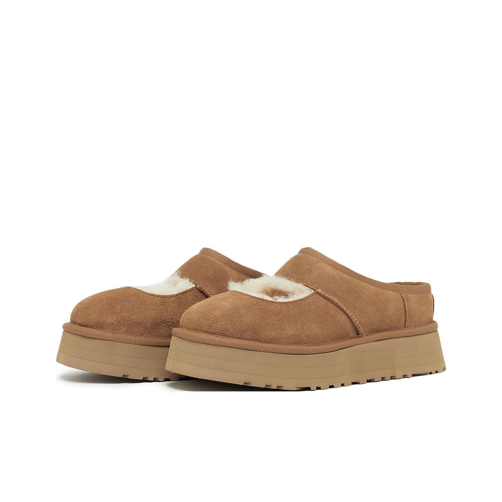 Сандалии UGG Bea Mary Jane Удобные Универсальные Флисовые Подкладочные Мюли с Резиновой Подошвой Противоскользящие - изображение 3