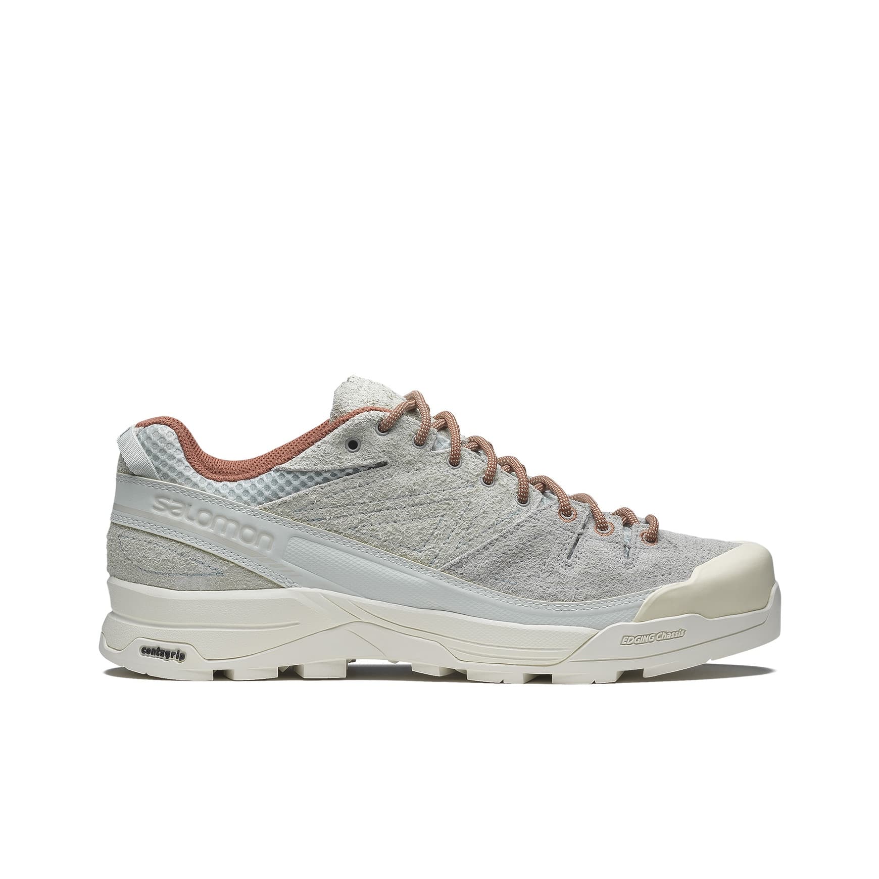 Кроссовки для бега Salomon X-Alp Suede Light Grey — фото 2