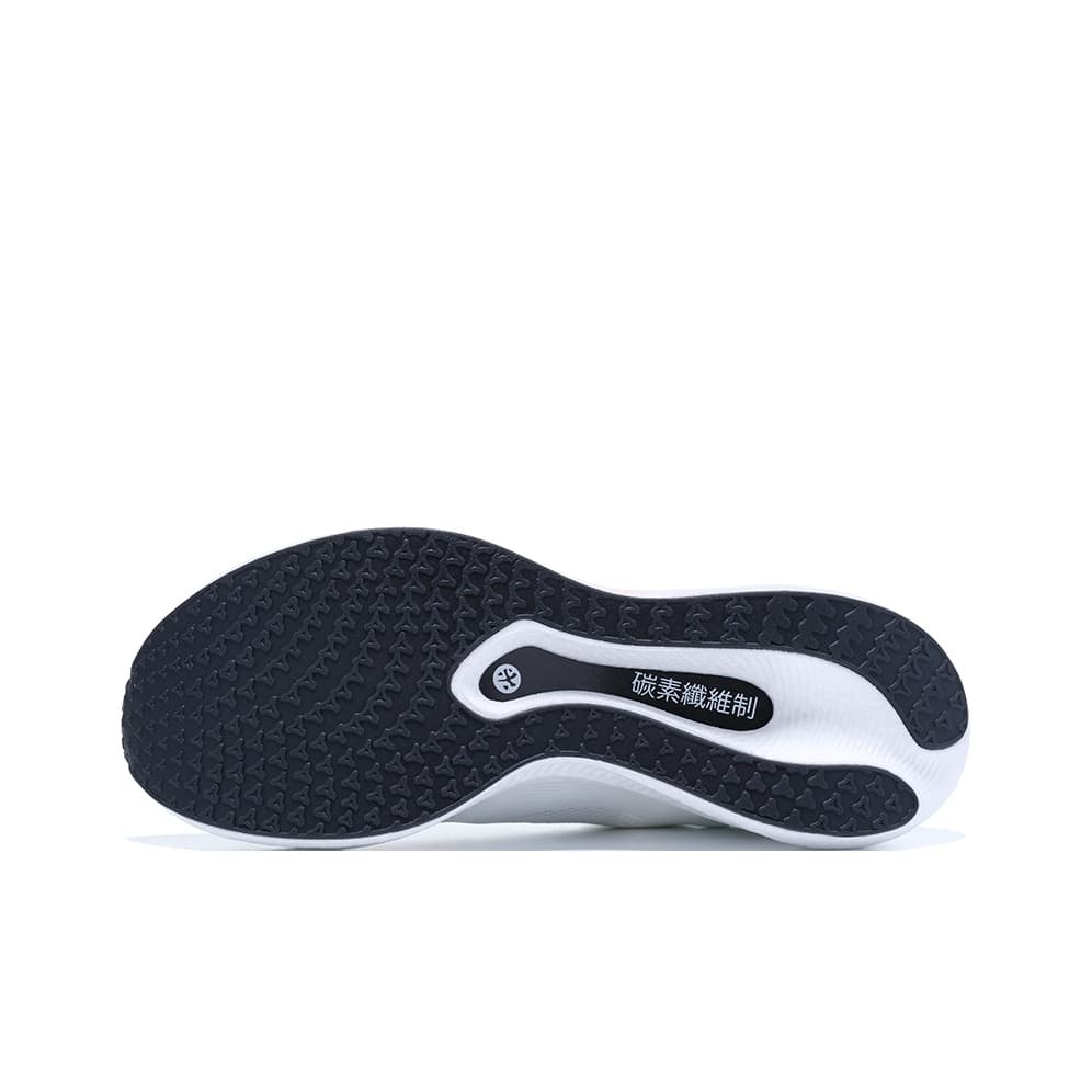 Кроссовки для бега BMAI Carbon Fly Low Топ Беговые кроссовки Women's White Розово-синий - изображение 6