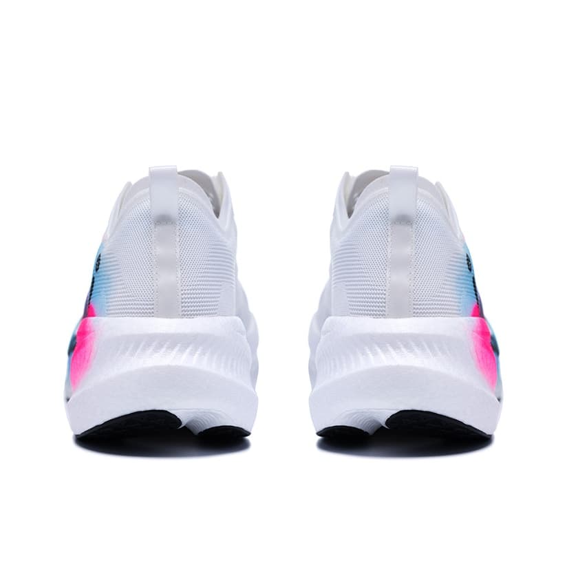Кроссовки для бега BMAI Carbon Fly Low Топ Беговые кроссовки Women's White Розово-синий - изображение 5