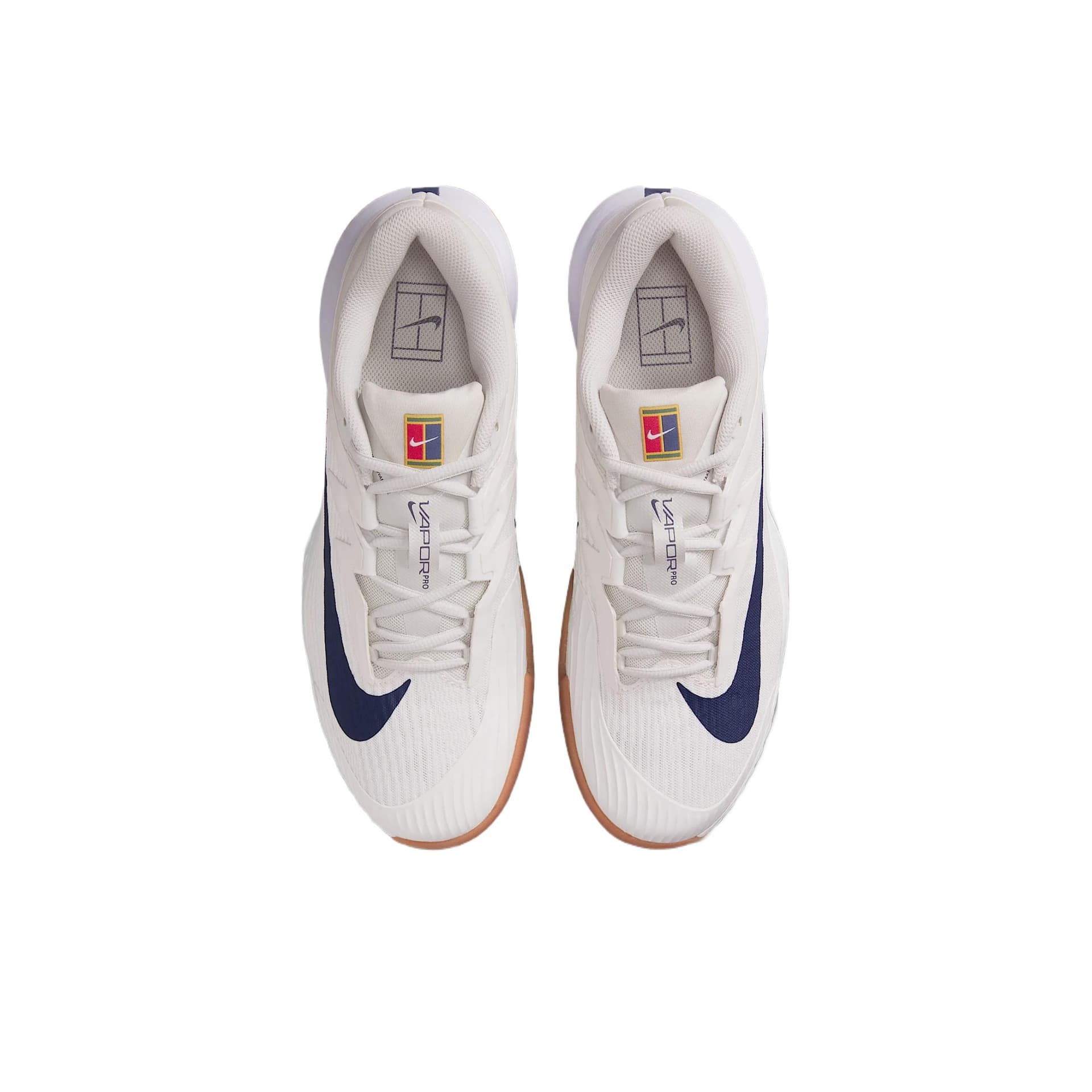 Кроссовки для тенниса Nike Vapor Pro 3 Амортизаторы Shock противоскользящие дышащие низкий топ теннисные кроссовки мужские для гор вершина белый - изображение 5