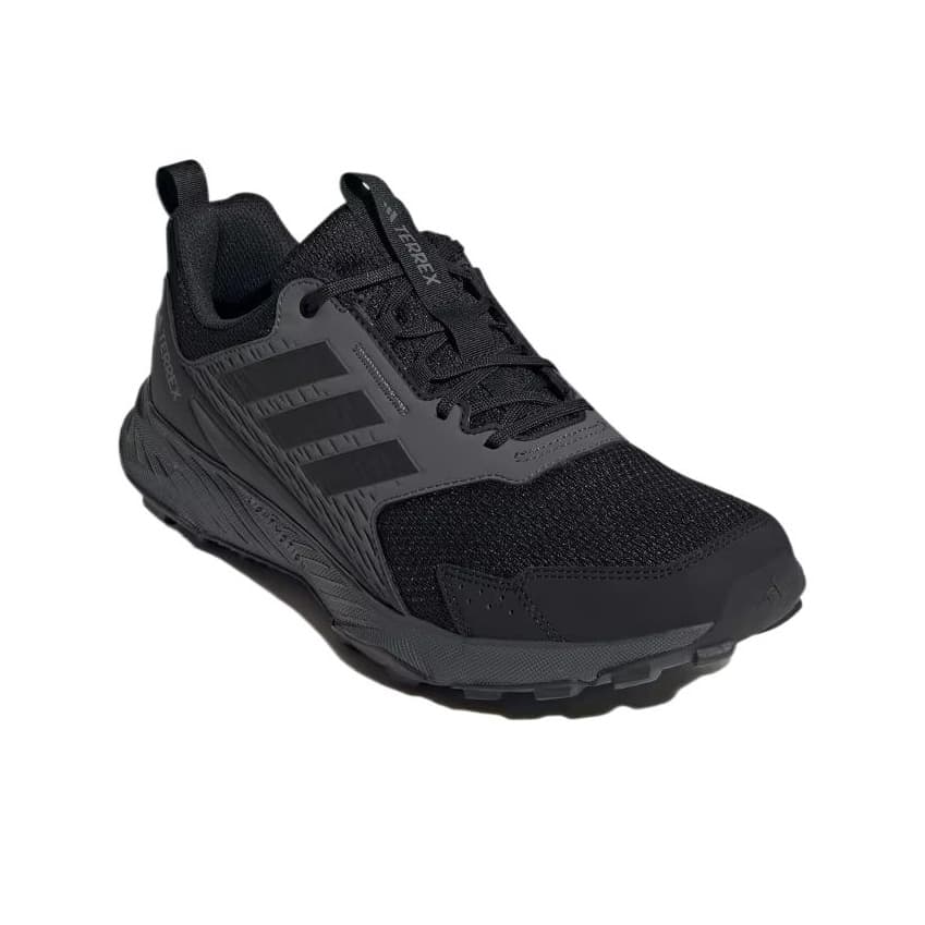 Кроссовки для бега Adidas Tracefinder Trail Удобные противоскользящие низкие беговые кроссовки для мужчин черные - изображение 3