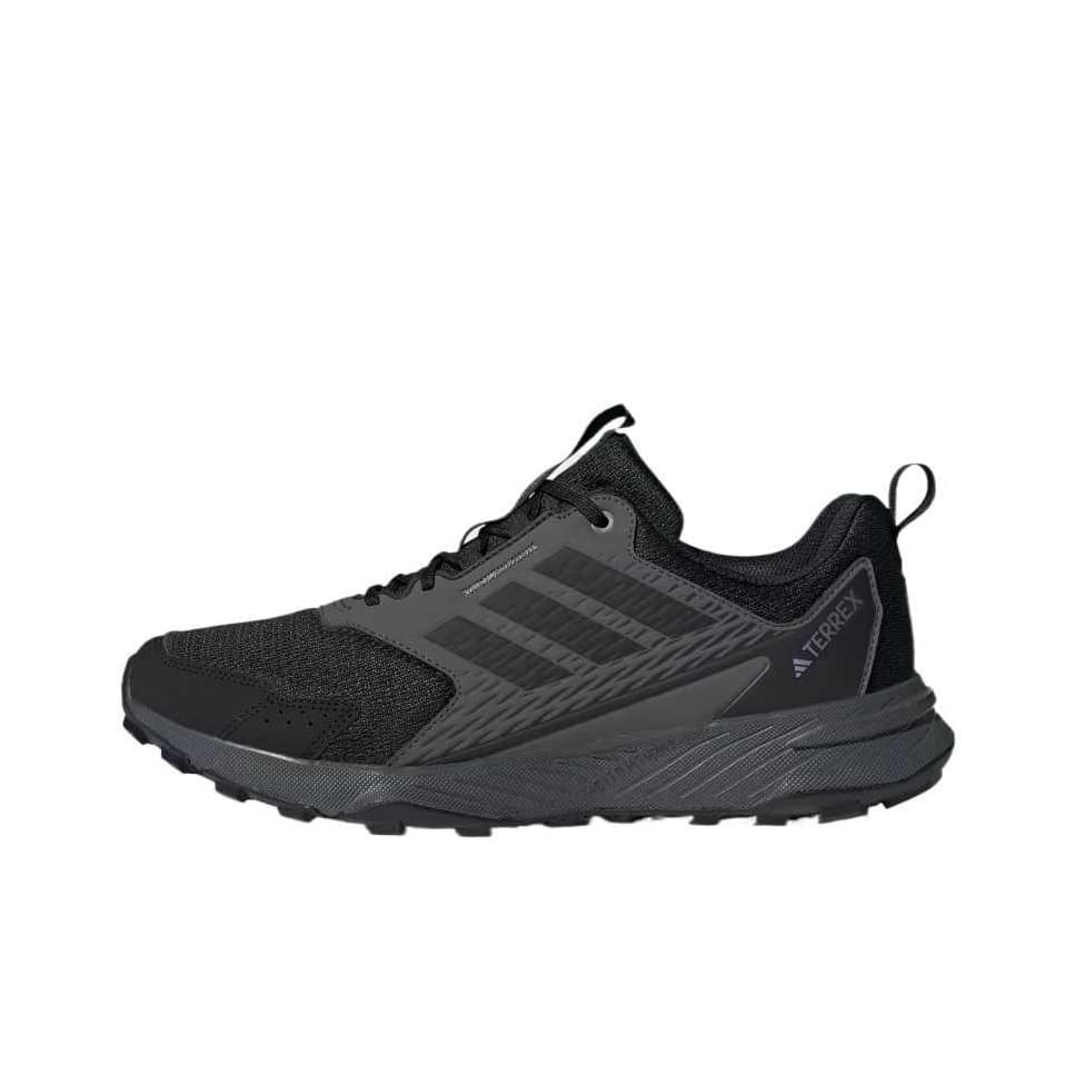 Кроссовки для бега Adidas Tracefinder Trail Удобные противоскользящие низкие беговые кроссовки для мужчин черные - изображение 1
